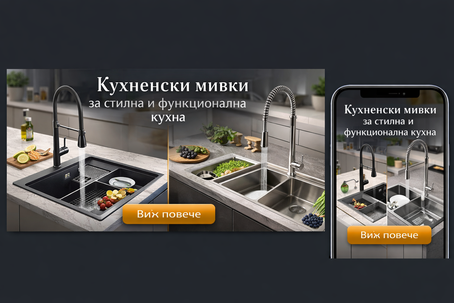 Кухненски мивки