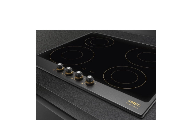 Ретро индукционен плот SMEG SI764AOM