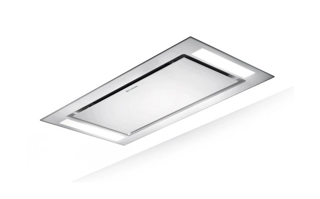 Островен аспиратор за вграждане в таван Faber HEAVEN GLASS 2.0 WH FLAT