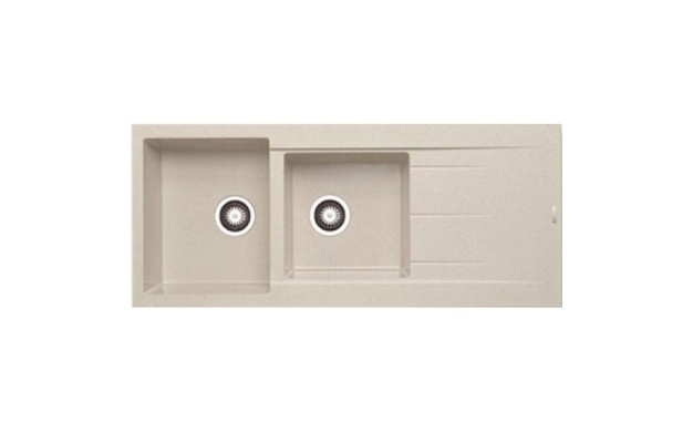 Пирогранитна мивка PYRAMIS ALAZIA (116X50) 1 3/4B 1D