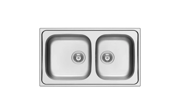 Иноксова мивка PYRAMIS DORIAN (86x50) 2B