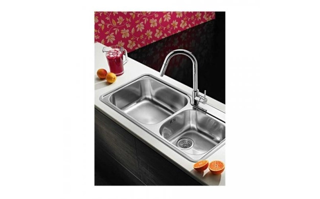 Двукоритна мивка PYRAMIS SPACE MINI (80x48) 2B