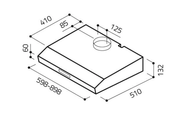 Традиционен аспиратор Elica Krea