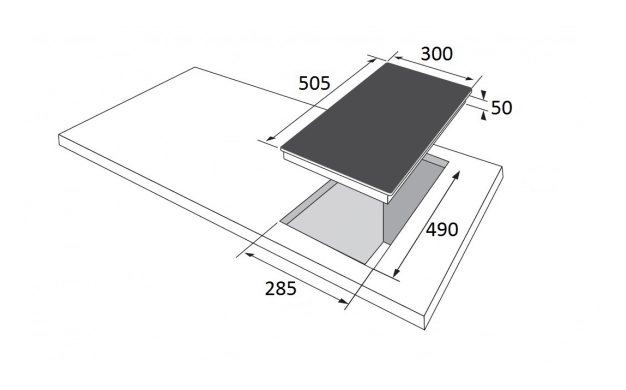 Индукционен плот за вграждане Hansa BHIW38377