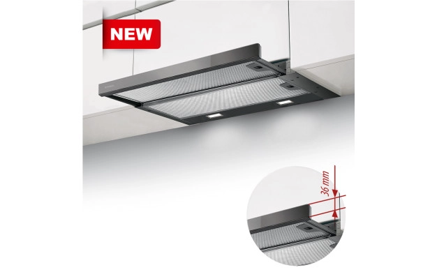 Аспиратор Faber FLEXA NG GLASS LUX BK A60