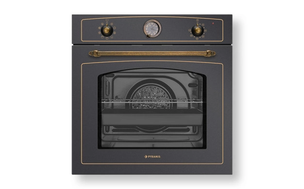 Ретро фурна Pyramis 733070 ЧЕРЕН МЕТАЛ