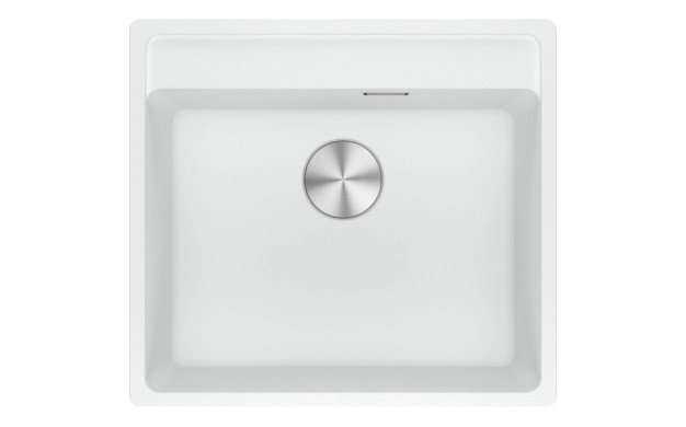 Комплект гранитна мивка и смесител FRANKE – MRG 610-52 TL Polar White + Lina pull-out (бял)