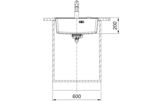 Гранитна мивка FRANKE MARIS MRG 610-52 TL 3 1/2″