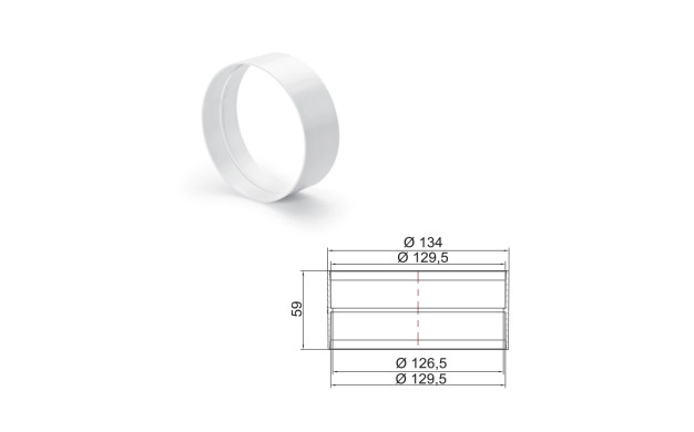 Кръгъл конектор Naber Round 125