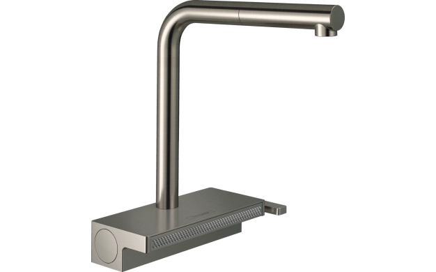 Смесител за кухня Hansgrohe Aquno Select M81-H250, Stainless Steel Finish, pull-out spray, 2jet, sBox