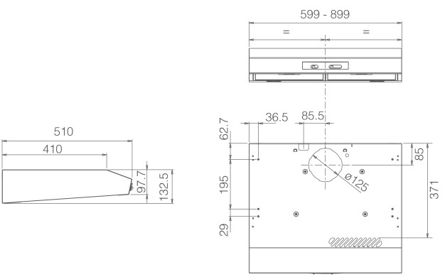 Традиционен аспиратор Elica Krea