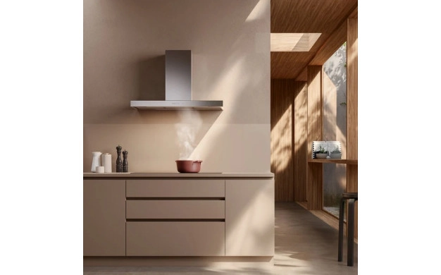 FALMEC MERCURIO EVO 90 INOX – стенен аспиратор 90 см, неръждаема стомана, клас A