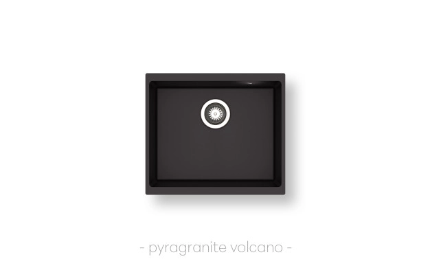 Гранитна мивка Pyramis Ithaka (50×40) 1B Volcano