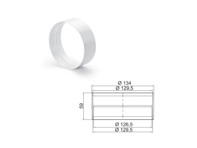 Кръгъл конектор Naber Round 125